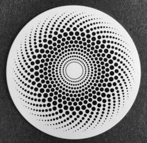 GA swirl diffuser face