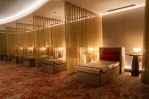 Gilberts diffusers in beauty treatment room